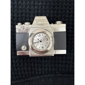 Miniature Timex Quartz Japan Movement Vintage Desk‎ Clock